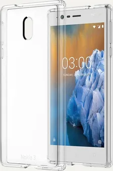 Nokia CC-705 Hybrid Crystal Case для Nokia 3 Transparent