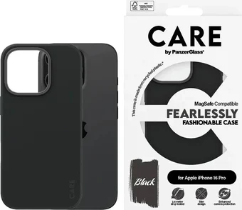 PanzerGlass Care Fashionable Case MagSafe для Apple iPhone 16 Pro Black