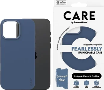 PanzerGlass Care Fashionable Case MagSafe для Apple iPhone 16 Pro Max Coronet Blue