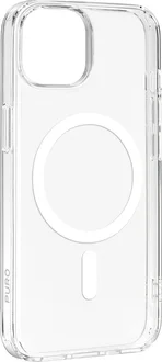 Puro Lite Mag Cover для Apple iPhone 15 Transparent