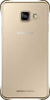 Samsung Clear Cover для Galaxy A3 (2016) gold