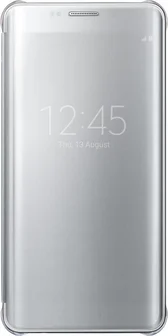 Samsung Clear View Cover для Galaxy S6 Edge+ Silver