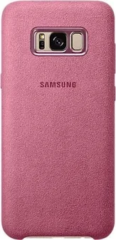 Samsung EF-XG955AP Alcantara Cover для Galaxy S8+ Pink