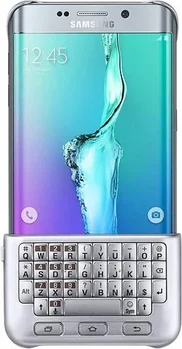 Samsung Keyboard Cover QWERTZ для Galaxy S6 Edge+ Silver