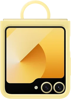 Samsung Silicone Case для Galaxy Z Flip7 FE/Flip6 Yellow