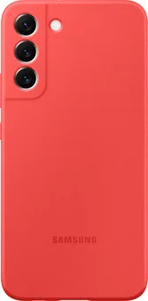 Samsung Silicone Cover для Galaxy S22+ Glow Red