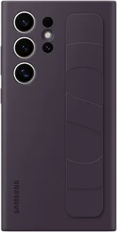 Samsung Silicone Grip Case для Galaxy S24 Ultra dark violet
