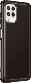 Samsung Soft Clear Cover для Galaxy A22 Black