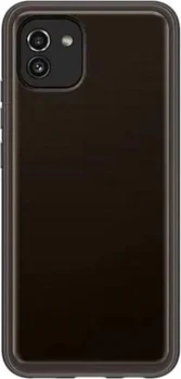 Samsung Soft Clear Cover для Galaxy A03 Black