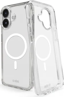 SBS Mobile Light Mag Case для Apple iPhone 16 Plus Transparent