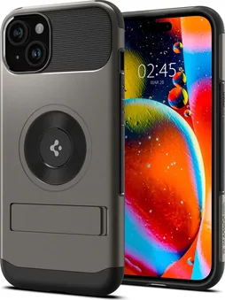 Spigen Slim Armor (MagFit) для Apple iPhone 15 Plus Gunmetal