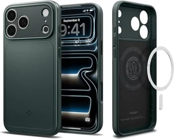 Spigen Thin Fit (MagFit) для Apple iPhone 17 Pro Max abyss green