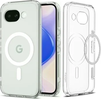 Spigen Ultra Hybrid (MagFit) для Google Pixel 10a clear white