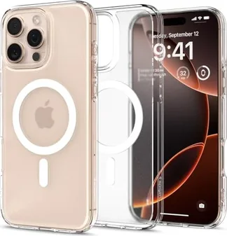 Spigen Ultra Hybrid (MagFit) для Apple iPhone 16 Pro frost clear