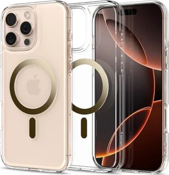 Spigen Ultra Hybrid (MagFit) для Apple iPhone 16 Pro gold