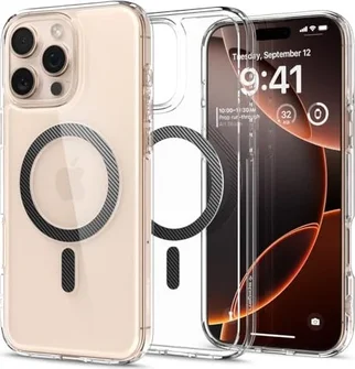 Spigen Ultra Hybrid (MagFit) для Apple iPhone 16 Pro Carbon fiber