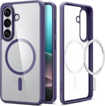 Spigen Ultra Hybrid (MagFit) для Samsung Galaxy S26+ deep purple