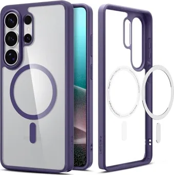 Spigen Ultra Hybrid (MagFit) для Samsung Galaxy S26 Ultra deep purple