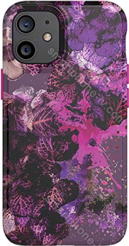 tech21 Eco Art for Apple iPhone 12 mini Pink and purple Collage 