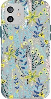 tech21 Evo Art Botanical Garden for Apple iPhone 12/12 Pro blue 