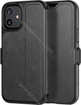 tech21 Evo wallet for Apple iPhone 12 mini Smokey Black 