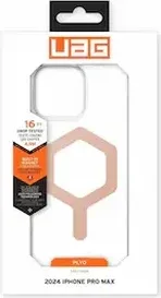 UAG Plyo Case with MagSafe для Apple iPhone 16 Pro Max ice/Rose Gold