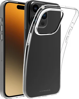 Vivanco Super Slim Cover для Apple iPhone 15 Pro Max Transparent