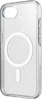 White Diamonds Mag Glitter Case для Apple iPhone 16e Transparent
