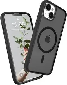 Woodcessories Clear Case MagSafe для Apple iPhone 15 Black/matt