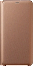 Samsung Flip wallet для Galaxy A7 (2018) золотой