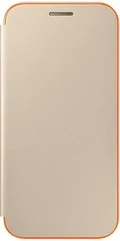 Samsung Neon Flip Cover для Galaxy A3 (2017) золотой