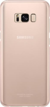 Samsung clear Cover for Galaxy S8+ pink 