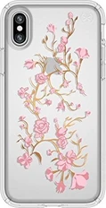 Speck Presidio clear + Print для Apple iPhone X golden Blossoms