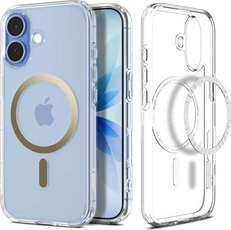 Spigen Ultra hybrid (MagFit) для Apple iPhone 17 clear золотой