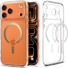 Spigen Ultra hybrid (MagFit) для Apple iPhone 17 Pro Max clear золотой