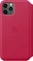 Эпл Айфон 11 Про Leather Folio малиновый