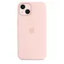 Apple iPhone 13 Silicone Case with MagSafe Chalk Pink
