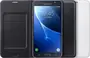 Samsung EF-WJ710PB Flip wallet for Galaxy J7 (2016) black