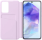 Samsung Smart View wallet case for Galaxy A55 5G Lavender 