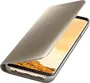Samsung clear View Standing Cover for Galaxy S8 gold
