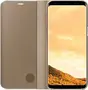 Samsung clear View Standing Cover for Galaxy S8 gold