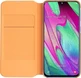 Samsung wallet Cover для Galaxy A40 белый