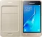 Samsung Flip Wallet для Galaxy J1 gold