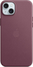 Apple Feingewebe case with MagSafe for iPhone 15 Plus Mulberry