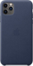 Apple iPhone 11 Pro Max Leather Case Midnight Blue