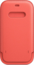 Apple iPhone 12/12 Pro Leather Sleeve with MagSafe Pink Citrus