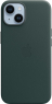 Apple leather case with MagSafe for iPhone 14 forest green