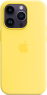 Apple silicone case with MagSafe for iPhone 14 Pro canary yellow 