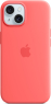 Apple silicone case with MagSafe for iPhone 15 Guave