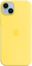 Apple silicone case with MagSafe for iPhone 14 Plus canary yellow...
